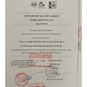 Báo cáo kết quả thí nghiệm
